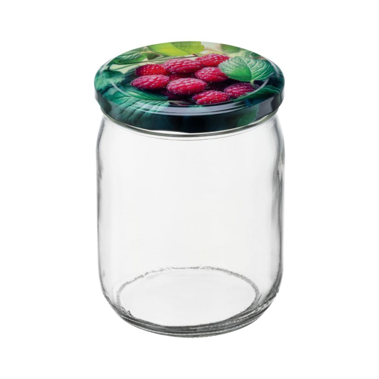 Słoik 540ml + zakrętka 8 sztuk